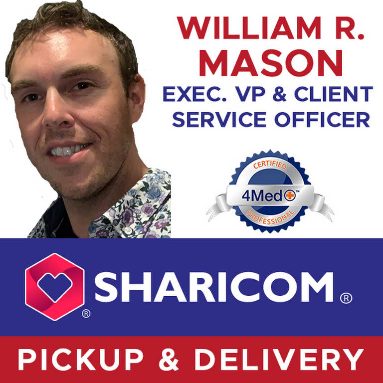 William R. Mason Sharicom service graphic